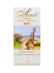 Ameri BIO Молочный шоколад 40% плитка 100 г