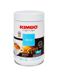 Кофе Kimbo молотый Decaffeinato 250 гр ж.б