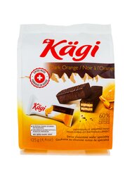Вафли Kagi Dark Orange в темном шоколаде с апельсином 125 г