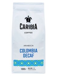 Кофе Caribia Colombia Decaf в зернах 1 кг